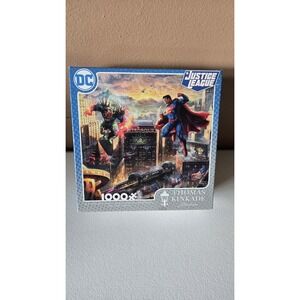NEW‎ Sealed Thomas Kinkade DC Justice League 1000pc Jigsaw Puzzle